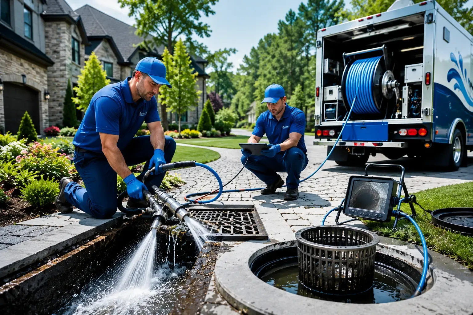 Local outdoor drain cleaning professionals in Fontana, CA