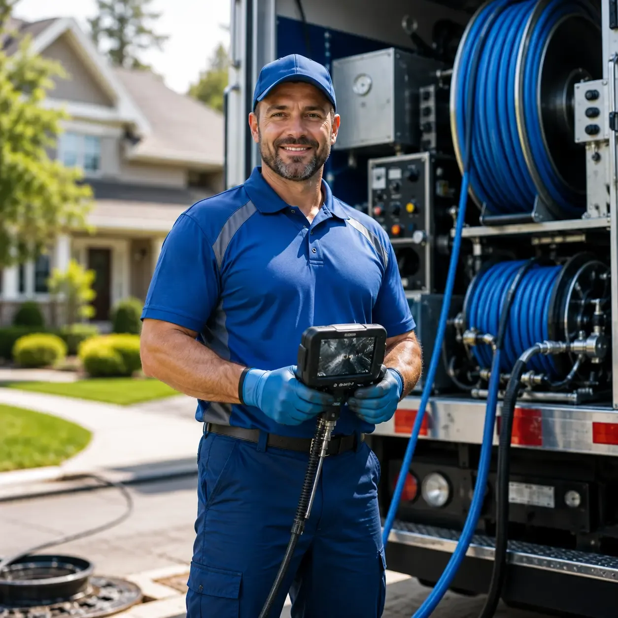 Local outdoor drain cleaning specialists in Fontana, CA